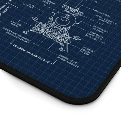 Apollo Program vs N1/L3 Program Desk Mat