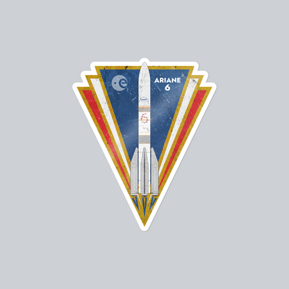Ariane 6 Badge - Sticker