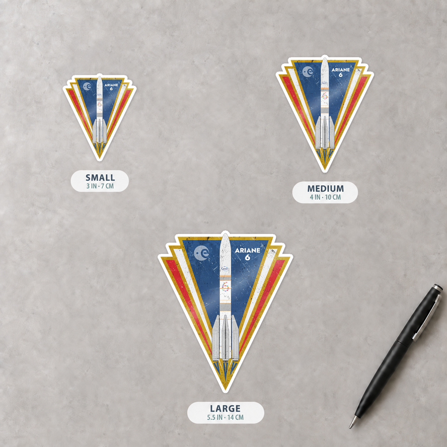 Ariane 6 Badge - Sticker