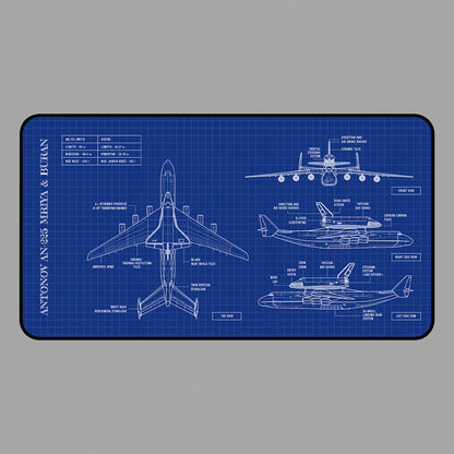 Antonov AN-225 Mriya & Buran Desk Mat