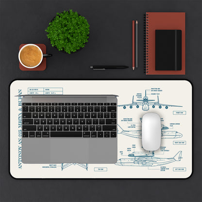 Antonov AN-225 Mriya & Buran Desk Mat