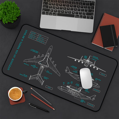 Antonov AN-225 Mriya & Buran Desk Mat