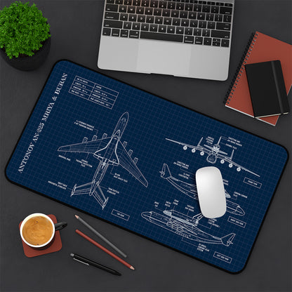 Antonov AN-225 Mriya & Buran Desk Mat