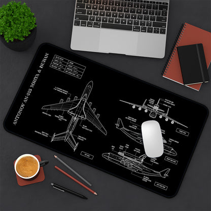 Antonov AN-225 Mriya & Buran Desk Mat