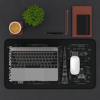 Apollo Program vs N1/L3 Program Desk Mat