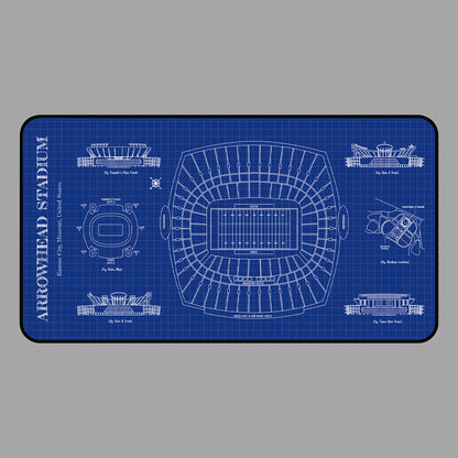 Arrowhead Stadium Desk Mat