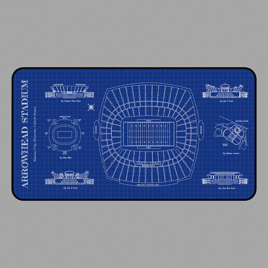 Arrowhead Stadium Desk Mat