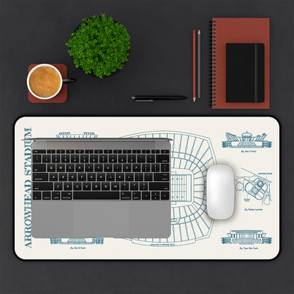 Arrowhead Stadium Desk Mat