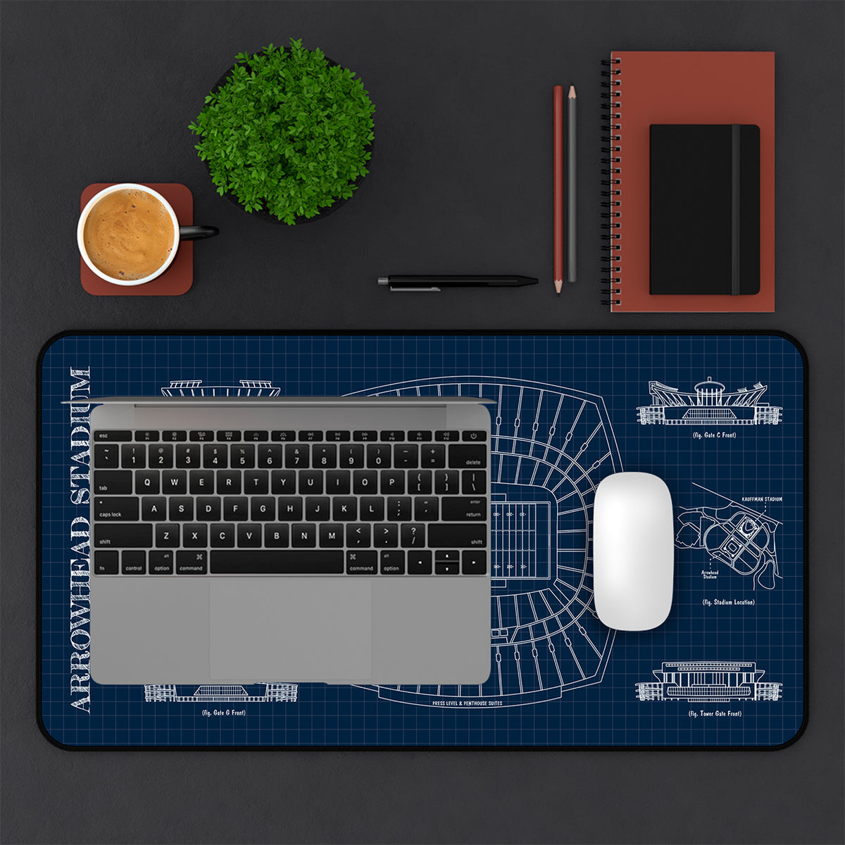 Arrowhead Stadium Desk Mat
