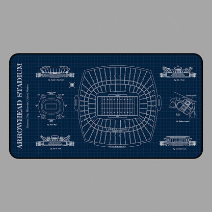 Arrowhead Stadium Desk Mat