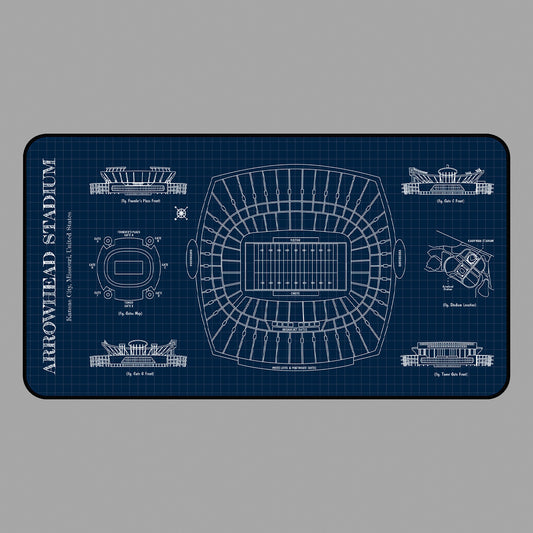 Arrowhead Stadium Desk Mat