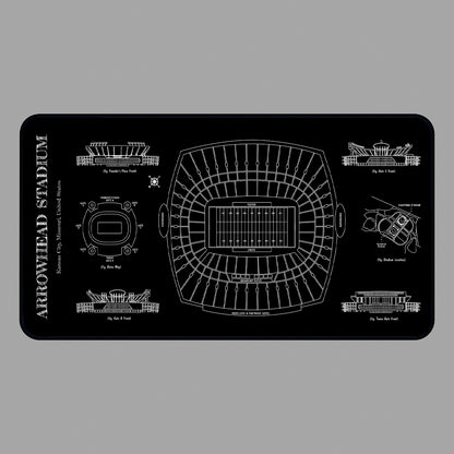 Arrowhead Stadium Desk Mat