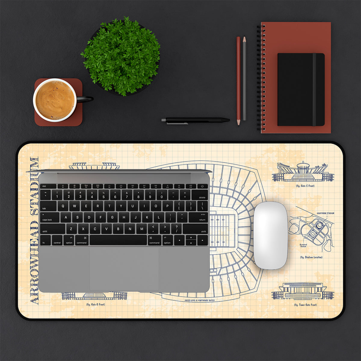 Arrowhead Stadium Desk Mat