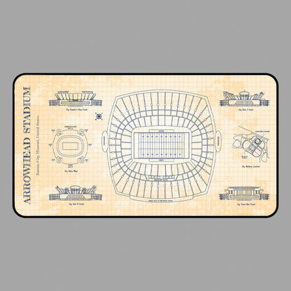 Arrowhead Stadium Desk Mat