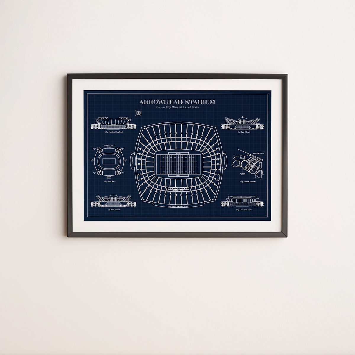 Arrowhead Stadium Poster