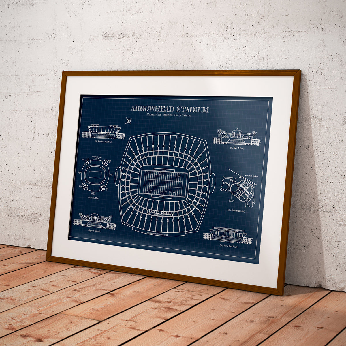 Arrowhead Stadium Poster