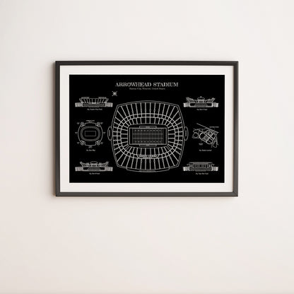 Arrowhead Stadium Poster