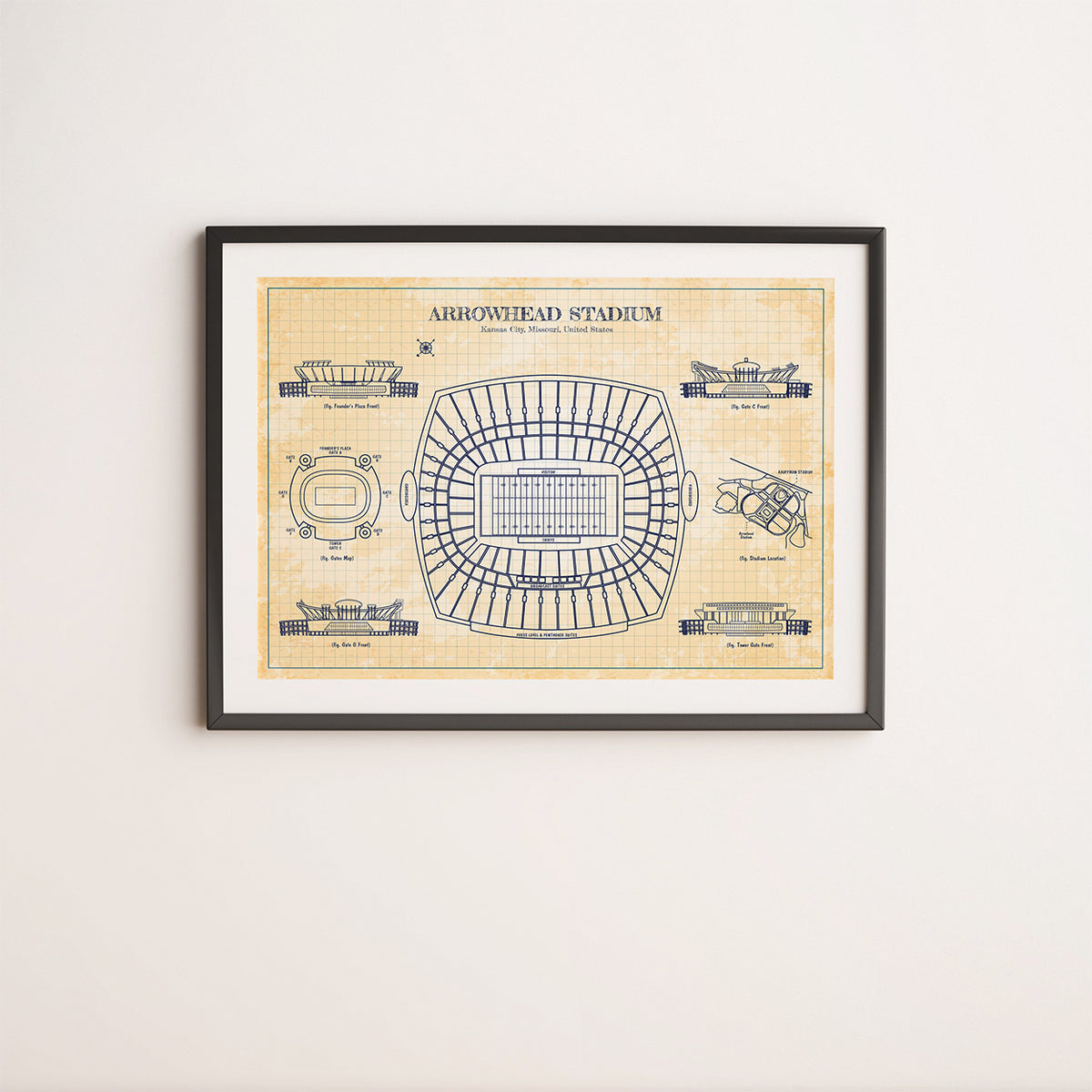 Arrowhead Stadium Poster