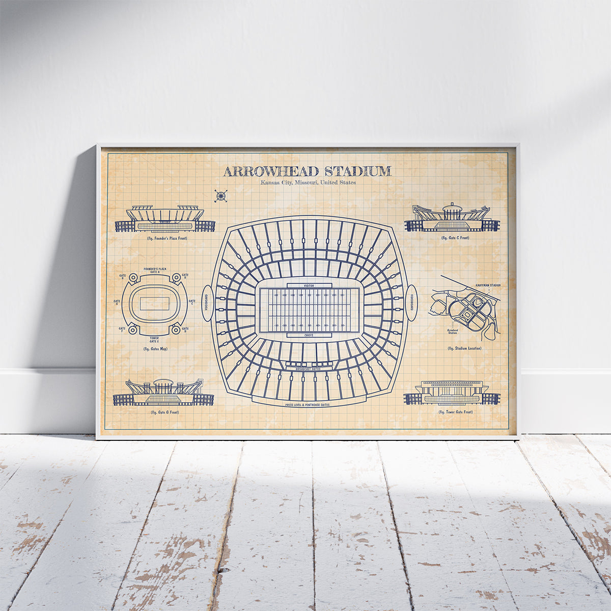 Arrowhead Stadium Poster