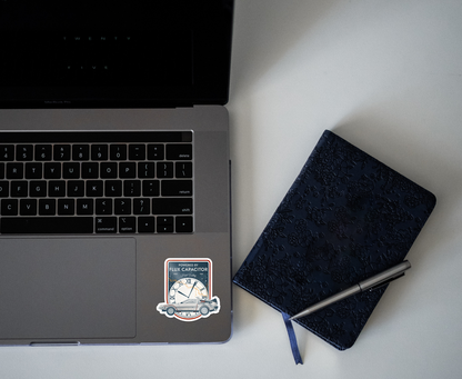 Back to the Future - Powered by Flux Capacitor - Sticker
