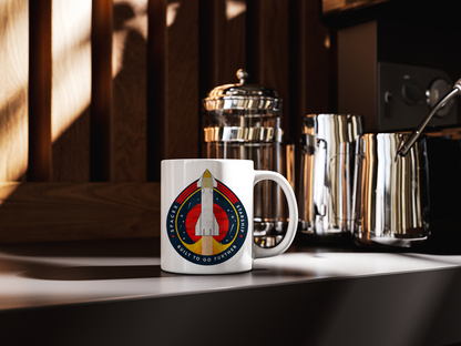 SpaceX-Starship: Built to Go Further - Mug