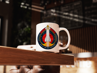 SpaceX-Starship: Built to Go Further - Mug
