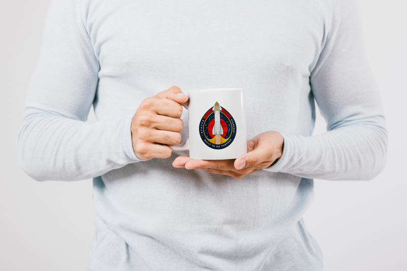 SpaceX-Starship: Built to Go Further - Mug