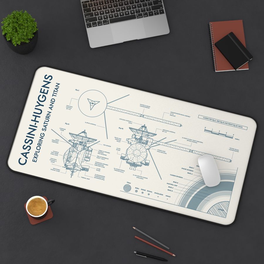 Cassini-Huygens Desk Mat