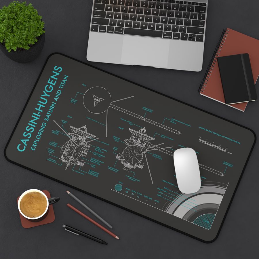 Cassini-Huygens Desk Mat