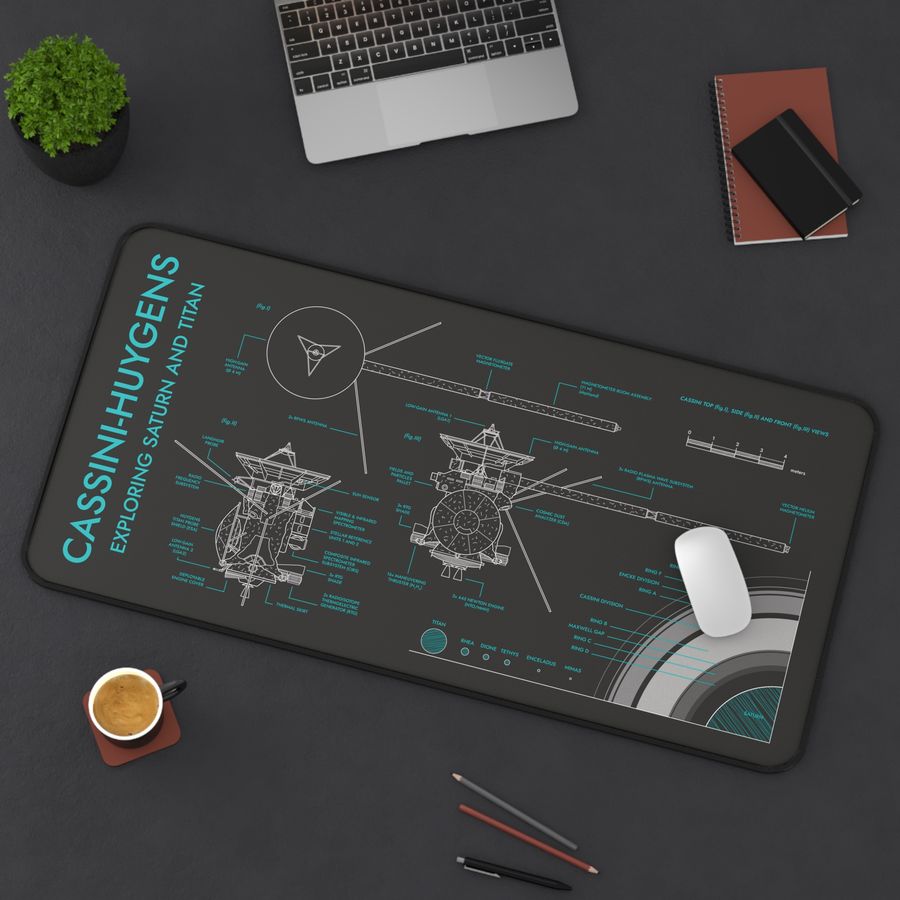 Cassini-Huygens Desk Mat
