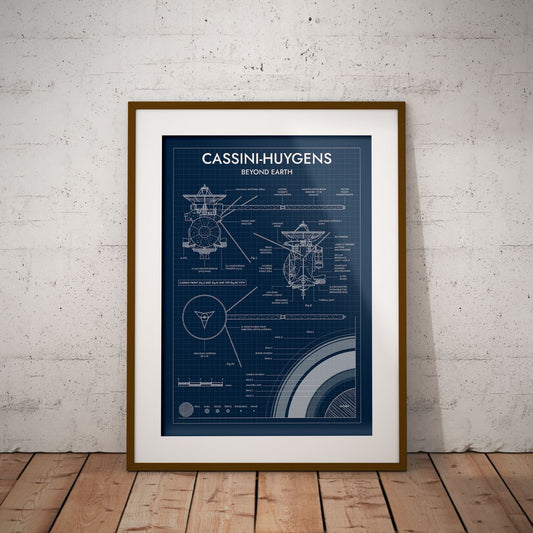 Cassini-Huygens. Outer Planet Exploration Probes Vertical Poster