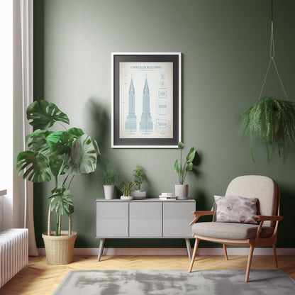 Chrysler Building Poster
