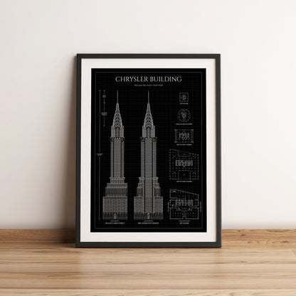 Chrysler Building Poster