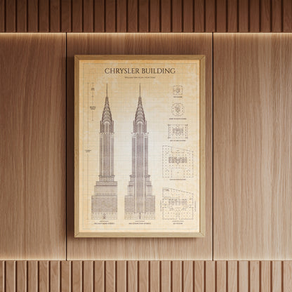 Chrysler Building Poster