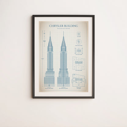 Chrysler Building Poster