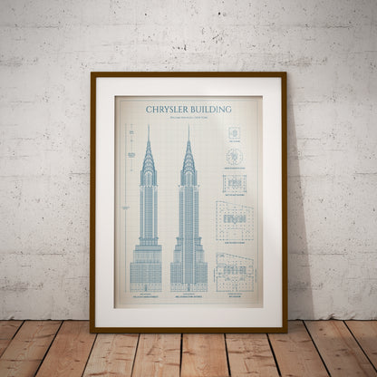 Chrysler Building Poster