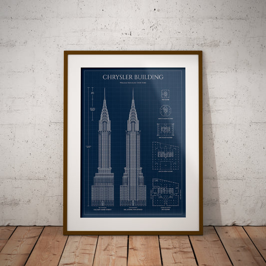 Chrysler Building Poster