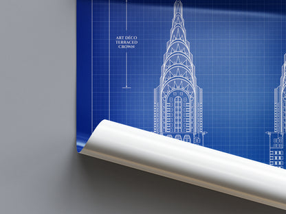 Chrysler Building Poster