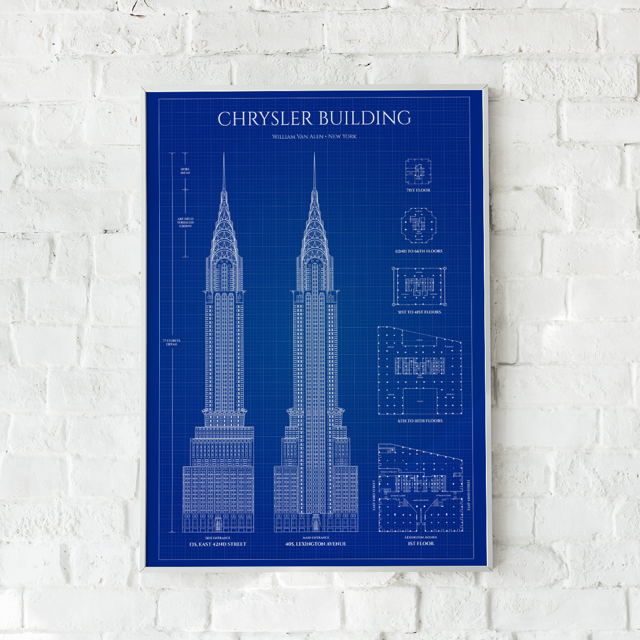 Chrysler Building Poster