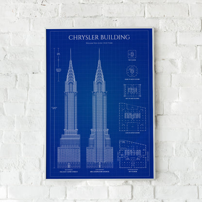 Chrysler Building Poster