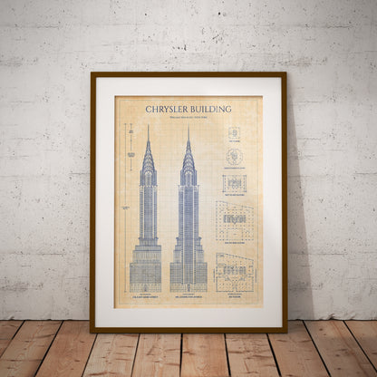 Chrysler Building Poster