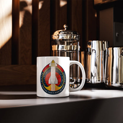 SpaceX-Starship: Nothing Can't Stop Us Now. Mug