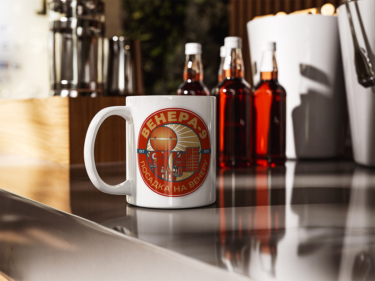 Venera 9 Spacecraft. Oct 1975. Landing on Venus Mug