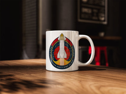 SpaceX-Starship: Nothing Can't Stop Us Now. Mug