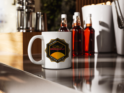 Dragonfly: Titan Mission. New Worlds Await Us - Mug