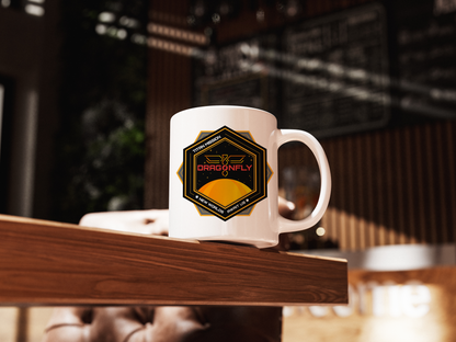 Dragonfly: Titan Mission. New Worlds Await Us - Mug