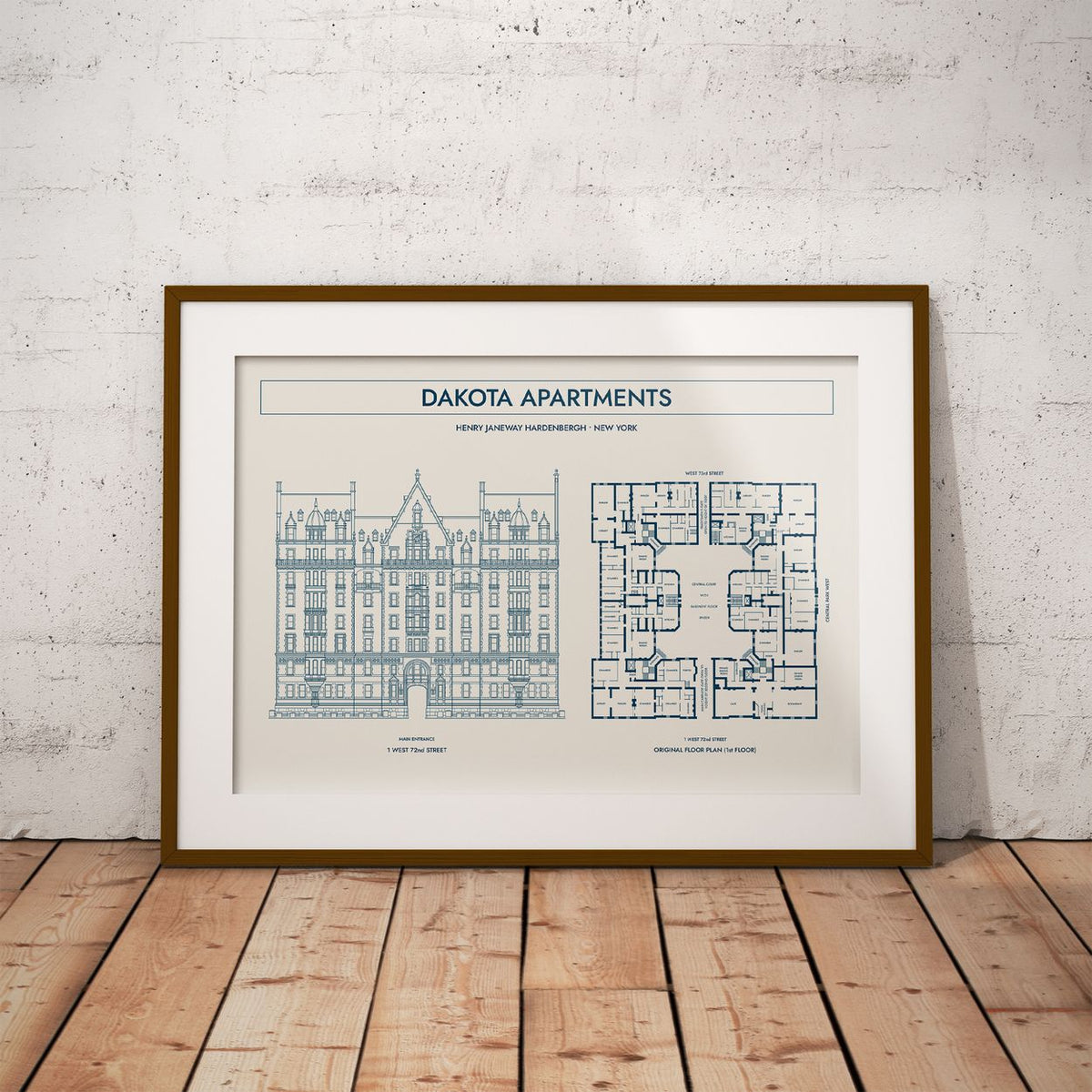 Dakota Apartments Poster