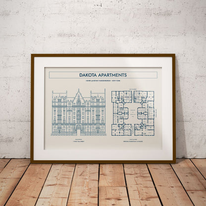 Dakota Apartments Poster