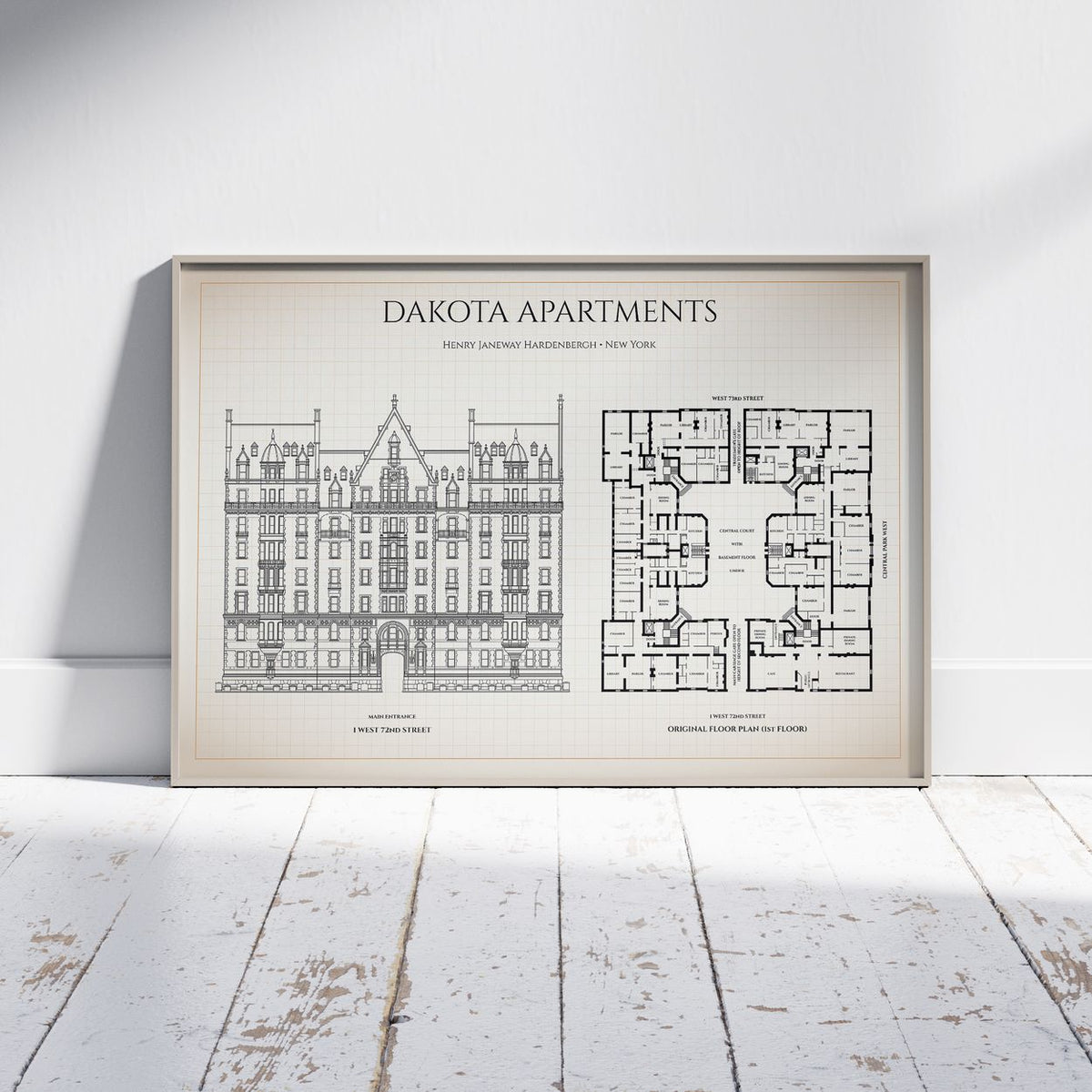 Dakota Apartments Poster