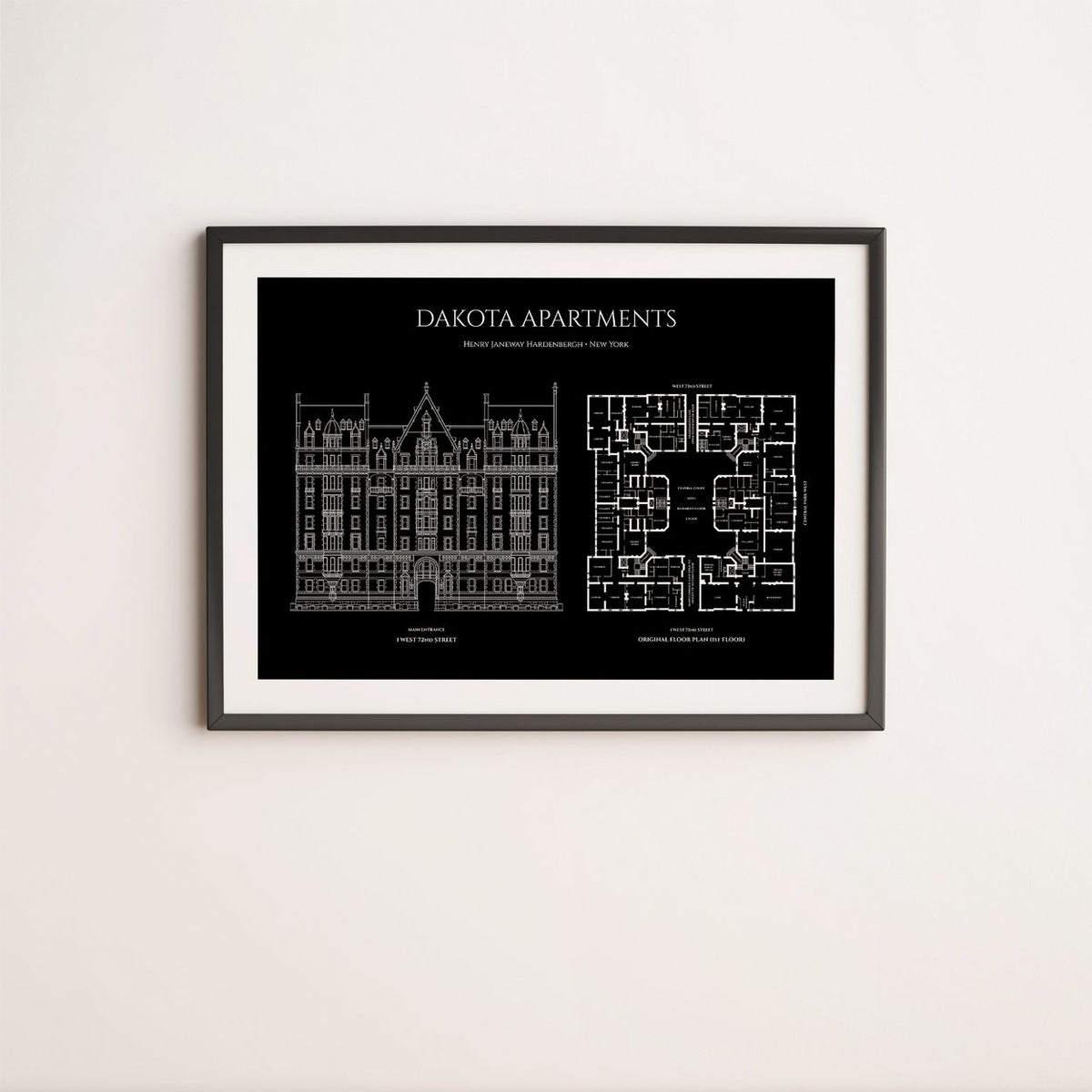 Dakota Apartments Poster